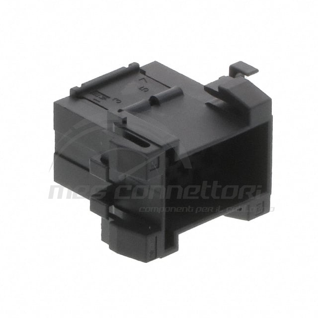 kit connettore tyco serie S-timer - 8 vie p.m. nero