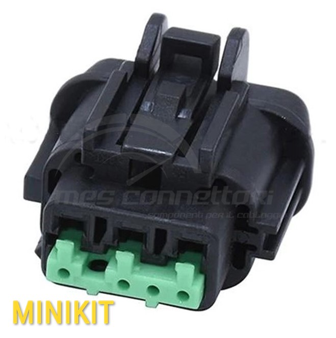 Kit connettore Sumitomo serie RS 2.3mm (090) - 3 vie p.f. sealed nero