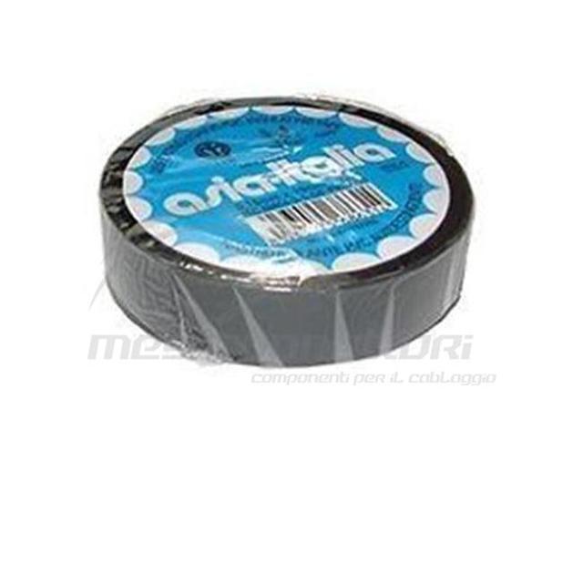 nastro pvc mm. 0,15 x 15 x 10 mt  NERO