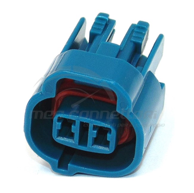 connettore sumitomo serie MT 2.3 mm (090) - 2 vie p.f. sealed azzurro