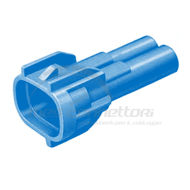 connettore sumitomo serie MT 2.3 mm (090) - 2 vie p.m. sealed azzurro
