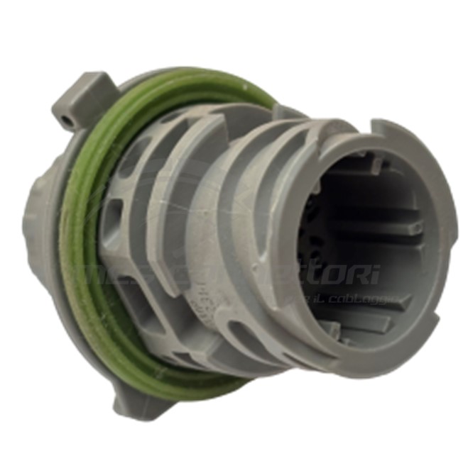 kit connettore tyco serie DIN 1.5 circolare - 7 vie p.m. grigio