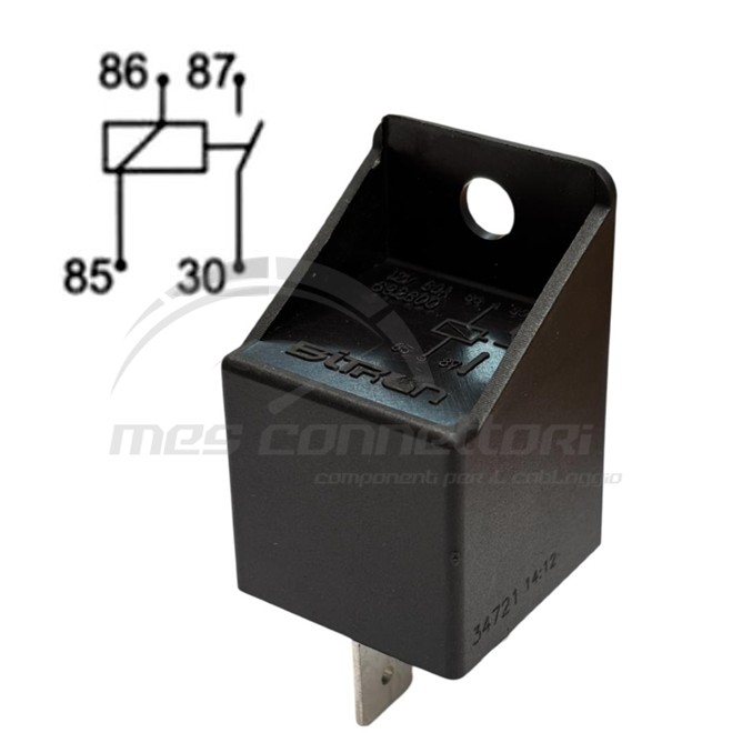 rele` di potenza 12V 80A staffa fissa