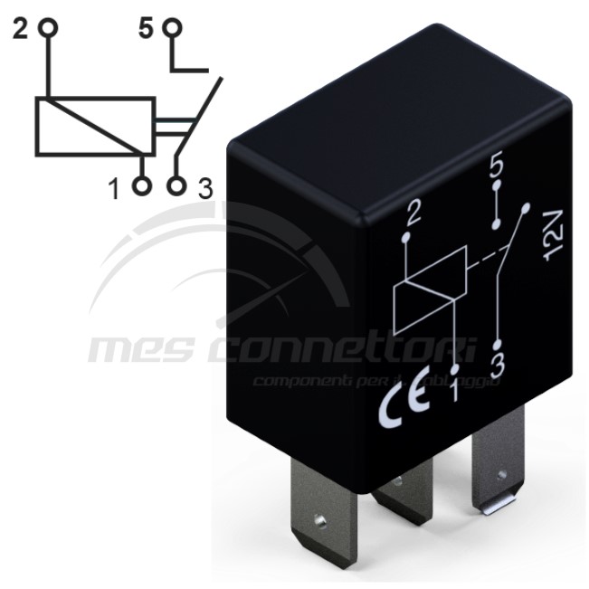 micro rele' 12V  20A normalmente aperto