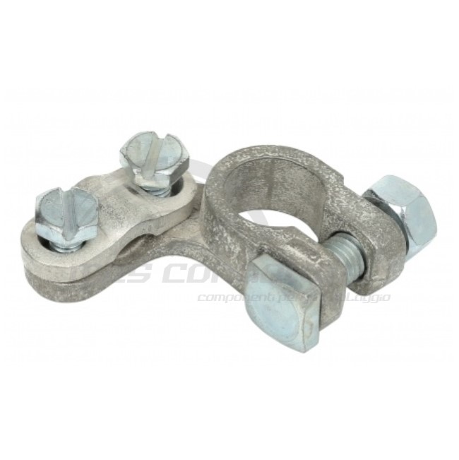 morsetto in ottone zincato tipo alfa negativo sez. 10-35 mmq