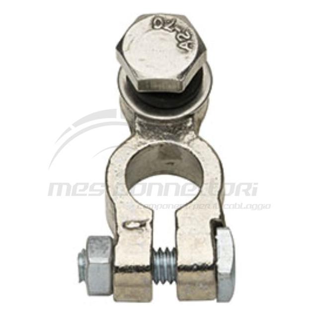 morsetto con vite M10 tipo man negativo