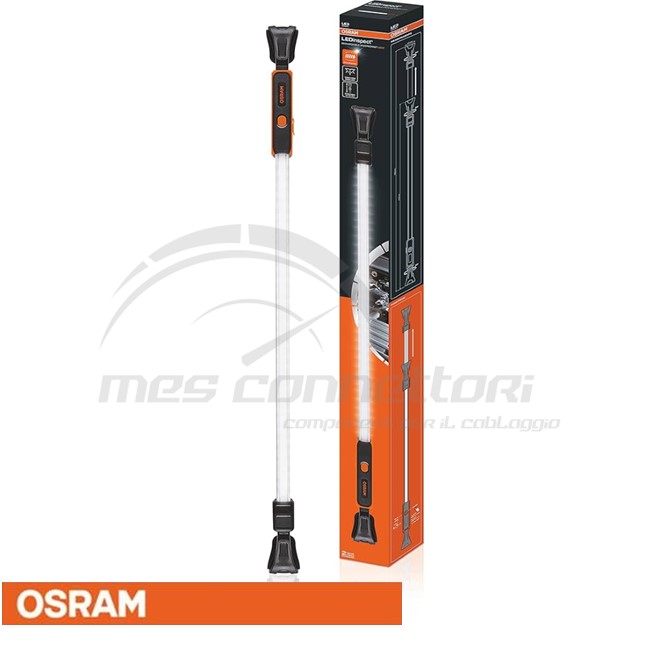 lampada led sottocofano 1000 lumen lunghezza regolabile