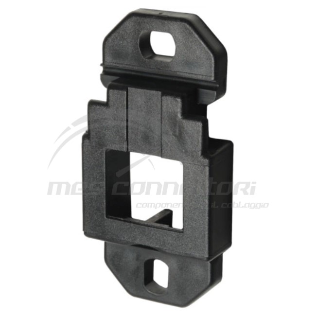 SUPPORTO DOPPIO PER PORTAFUSIBILE E PORTARELE'