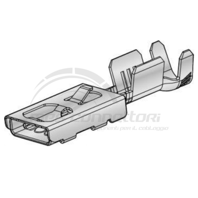 Terminale MTA femmina linea F480E sez. 0.5-1 mmq