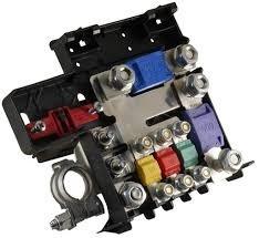 MORSETTO BATTERIA CON SCATOLA PORTAFUSIBILI MEGA-MIDI (PRIMO IMPIANTO DAILY E DUCATO)