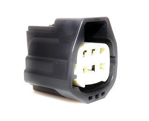 Kit connettore YAZAKI serie YES/YESC 1.5 (060) x 0.8 - 6 vie p.f. sealed grigio scuro