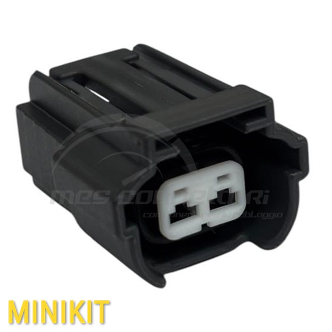 kit connettore sumitomo serie DL 2.3 mm (090) - 2 vie p.f. sealed grigio scuro