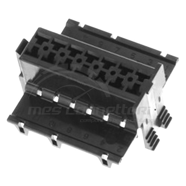 kit connettore tyco serie S-timer - 14 vie p.f. nero