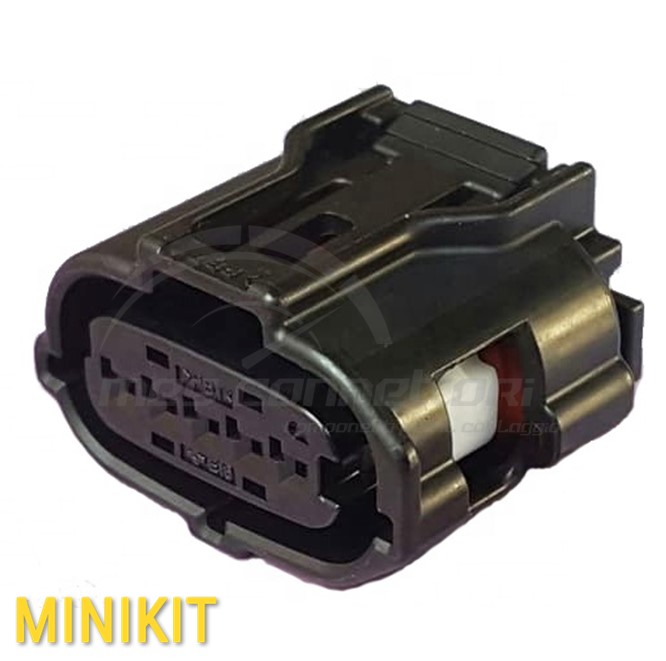 Kit connettore Sumitomo serie TS 0.64 mm (025) - 5 vie p.f. sealed nero