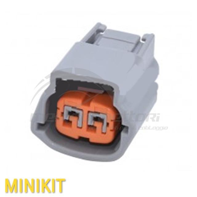 kit connettore sumitomo serie RS 2.3 mm (090) - 2 vie p.f. sealed grigio