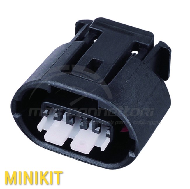 kit connettore sumitomo serie TS 2.3 mm (090) - 3 vie p.f. sealed nero