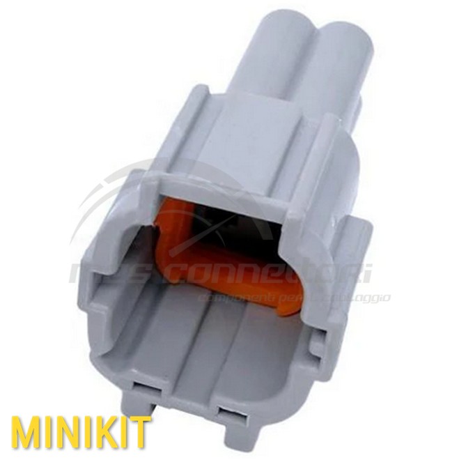 kit connettore sumitomo serie RS 2.3 mm (090) - 4 vie p.m. sealed grigio