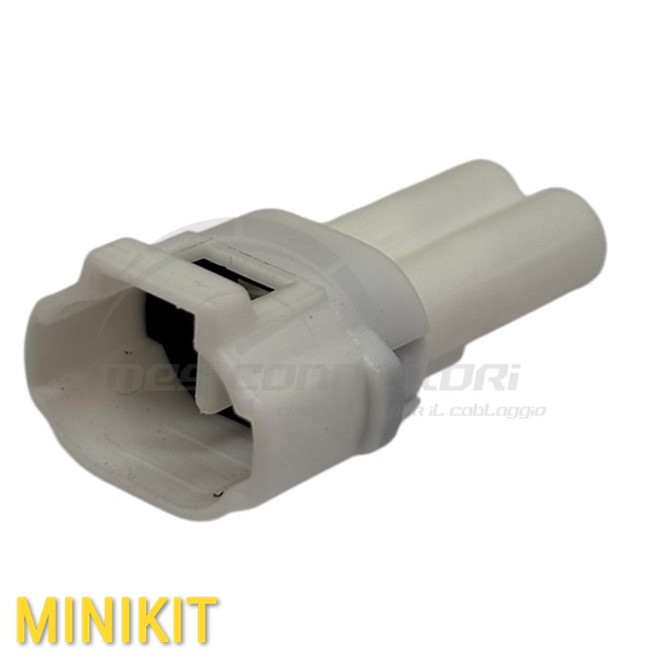 kit connettore sumitomo serie MT 2.3 mm (090) - 2 vie p.m. sealed bianco
