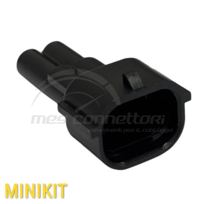 kit connettore sumitomo serie MT 2.3 mm (090) - 2 vie p.m. sealed nero