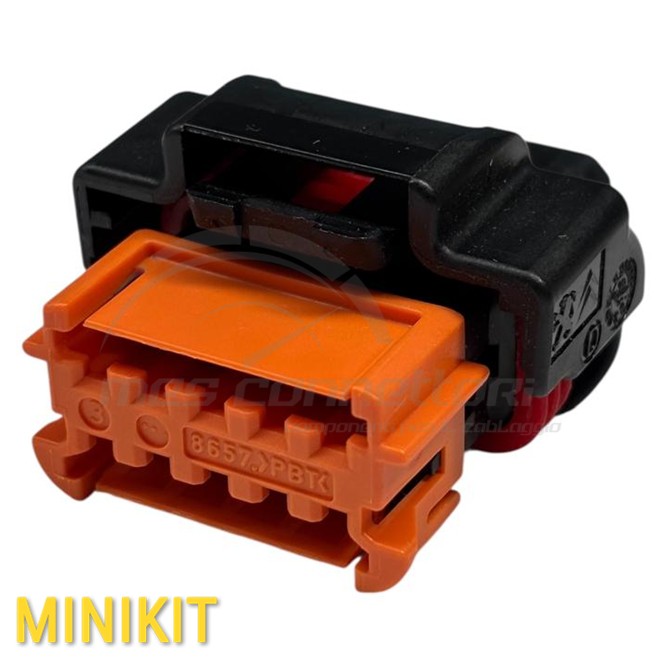 kit connettore MOLEX serie NSCC 1.5 - 10 vie p.f. nero