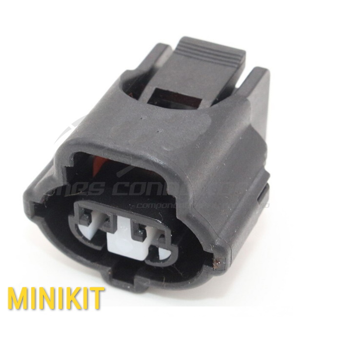 kit connettore YAZAKI serie 2.3II (090II) - 2 vie p.f. sealed grigio