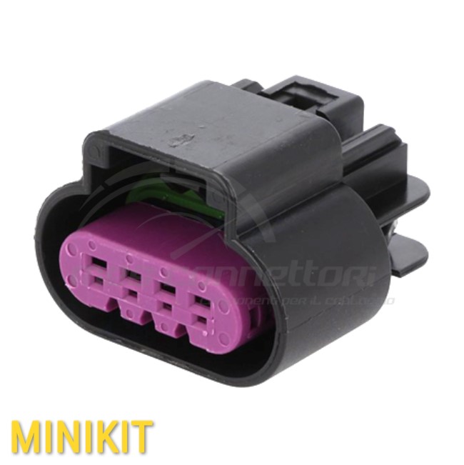 kit connettore delphi GT serie 150 - 4 vie p.f.