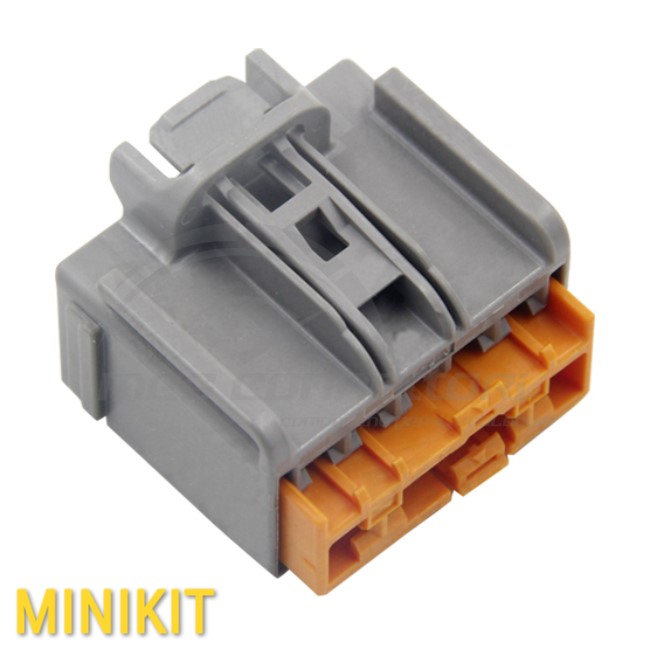 kit connettore yazaki serie yes/yesc kaizen 2.8 mm (110) - 10 vie p.f. grigio