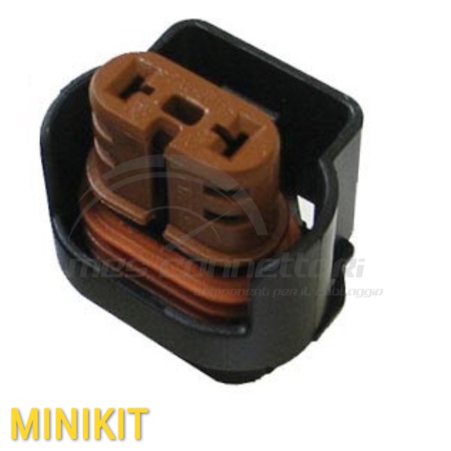 kit connettore 2 vie p.f. porta lampade HB4 (ex HB4-K)