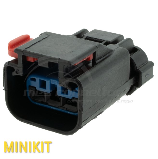 kit connettore Delphi APEX serie 2.8 sealed - 3 vie p.f.