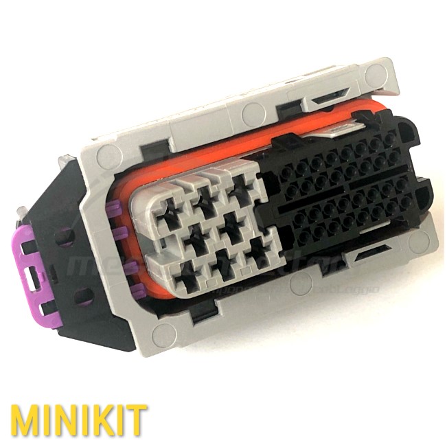 kit connettore Bosch per centraline - 40 vie p.f. misto grigio