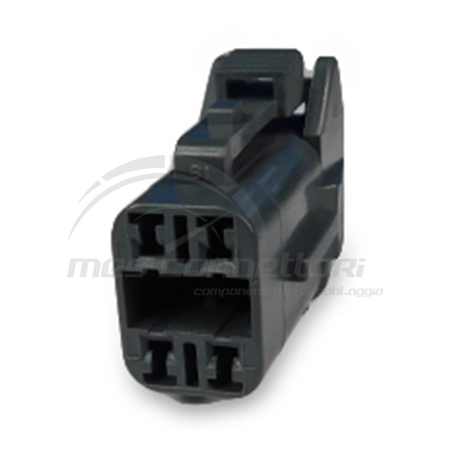 kit connettore YAZAKI serie 62 tipo Z 1.5 mm (060) - 4 vie p.f. sealed grigio