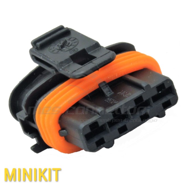 kit connettore BOSCH COMPACT serie 1 - 4 vie p.f.