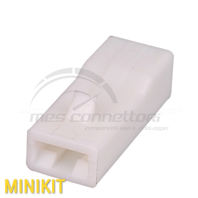 kit connettore Yazaki serie 7.8 mm (305) - 1 via p.f. bianco