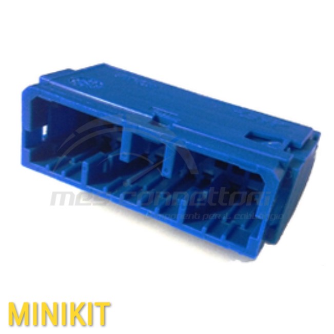 kit connettore multilock 0.70  20 vie p.m. blu IVECO