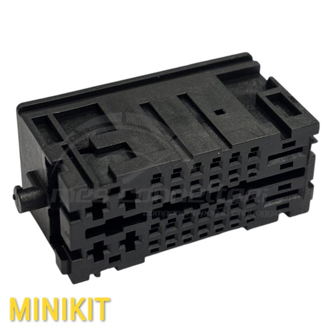 kit connettore ttco serie MCON - 32 vie p.f. nero per spina allestitori Iveco Daily