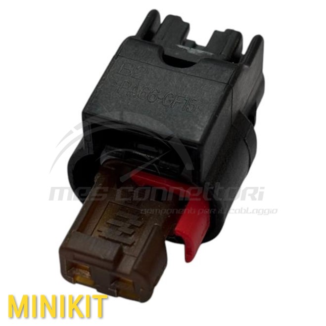 kit connettore tyco serie MCON 1.2 - 2 vie p.f. sealed