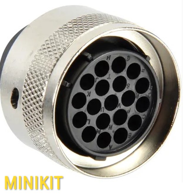 kit Connettore itt serie Trident - 19 vie P.F. ringlock size 16 volante