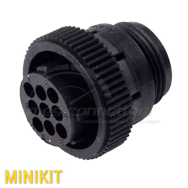 kit connettore TYCO SERIE CPC - 9 vie p.f. taglia 13