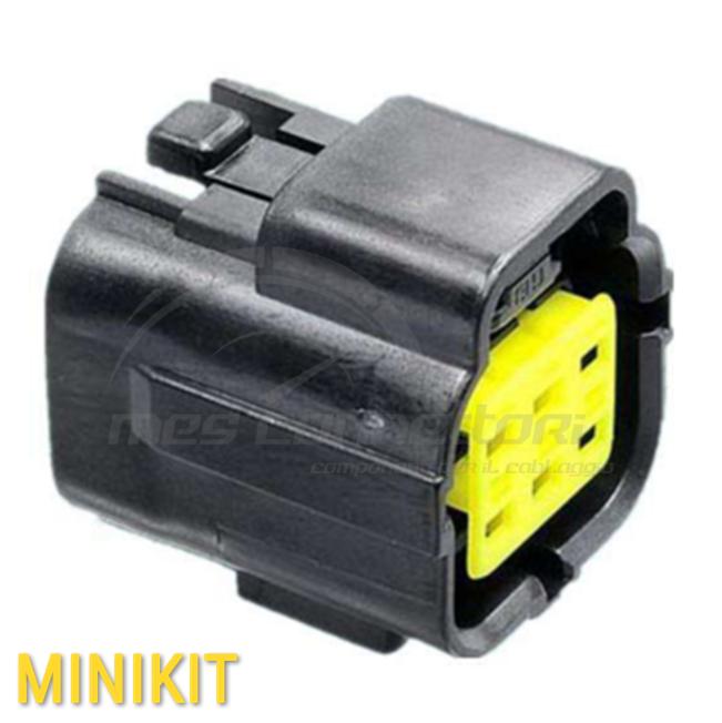 kit connettore tyco serie econoseal J - 6 vie p.f.