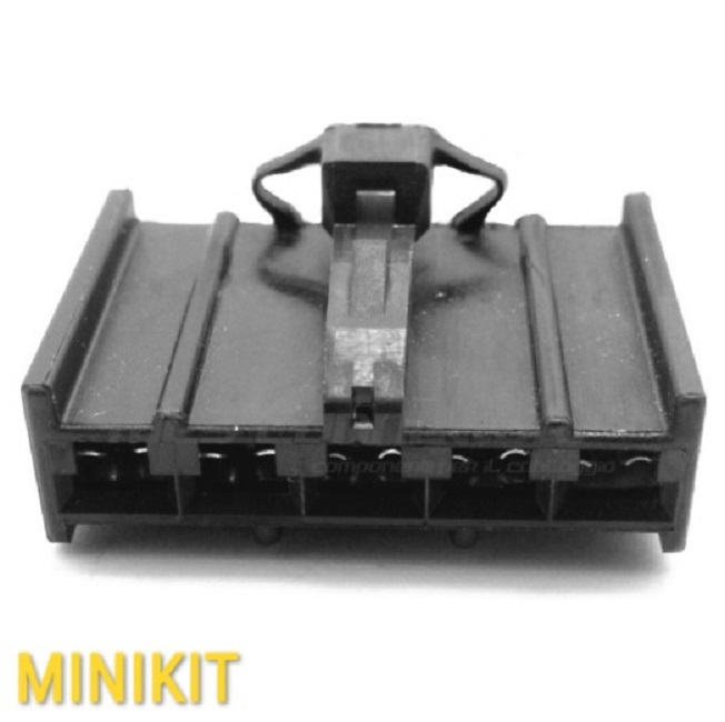 kit connettore 5 vie p.f. HSG  2.8 nero per resistenze
