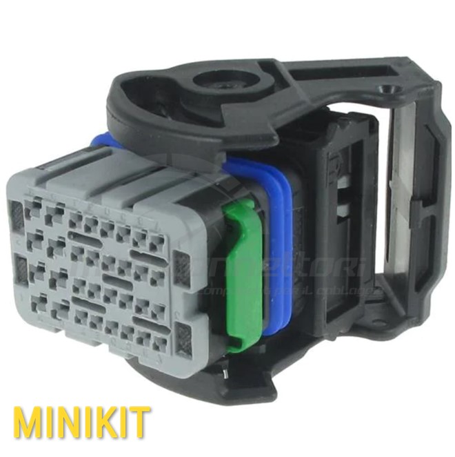 kit connettore Molex serie cmc da centralina - 32 vie p.f. grigio versione E