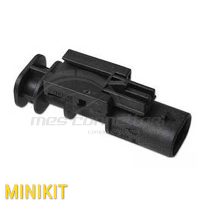 kit connettore tyco serie MCON 1.2 - 2 vie p.m. con CPA