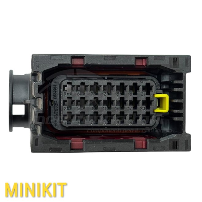 Kit connettore tyco serie leavyseal 2.8 - 21 vie p.f.