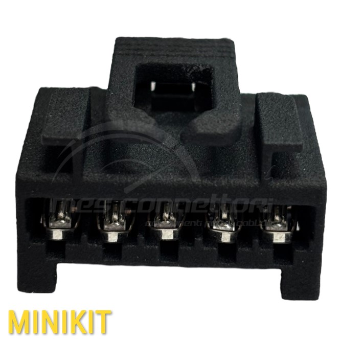 kit connettore molex serie HSG - 5 vie p.f. DRITTO per fanali posteriori