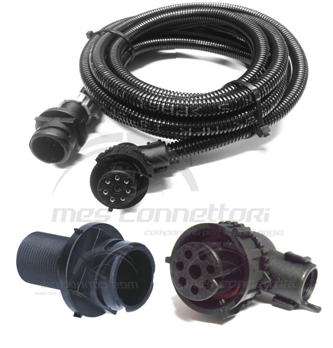 prolunga connettori delfingen - 7+1 vie lunghezza 1500 mm