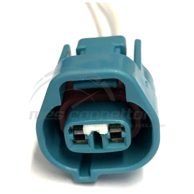 connettore cablato sumitomo serie MT-090 - 2 vie p.f. azzurro