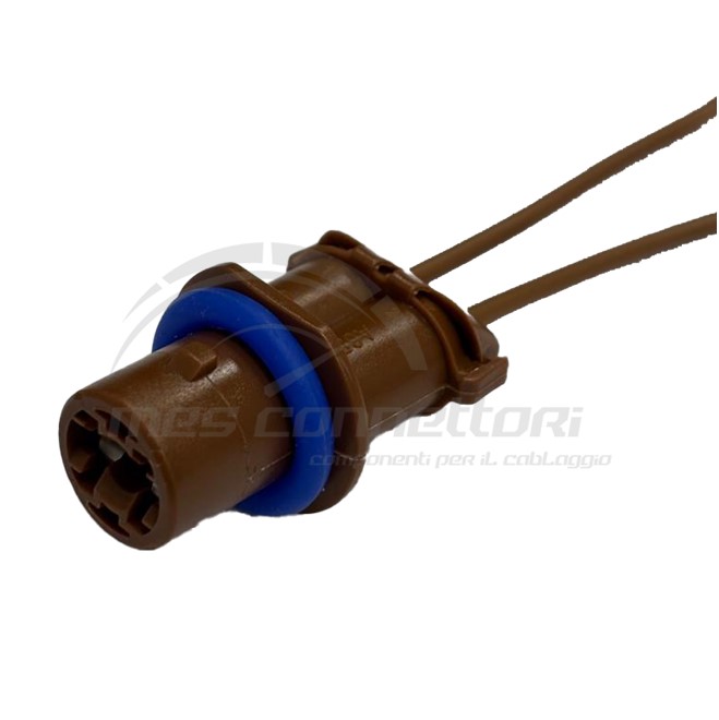 connettore cablato portalampade - 2 vie p.f. per 5W tutto vetro T10 innesto W2.1x9.5d