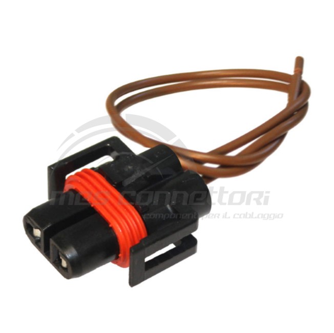 connettore cablato portalampade - 2 vie p.f. per H8-H11