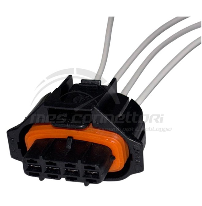 connettore cablato BOSCH SERIE COMPACT 1.1 - 4 vie p.f.