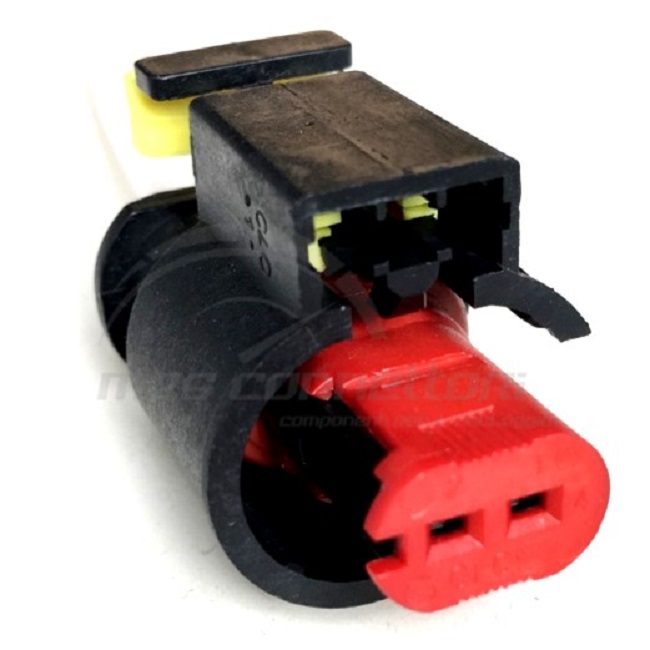 connettore cablato TYCO SERIE SCC-SFC - 2 vie p.f.